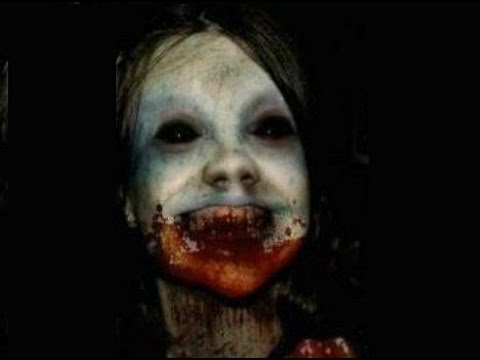 scary zombie girl